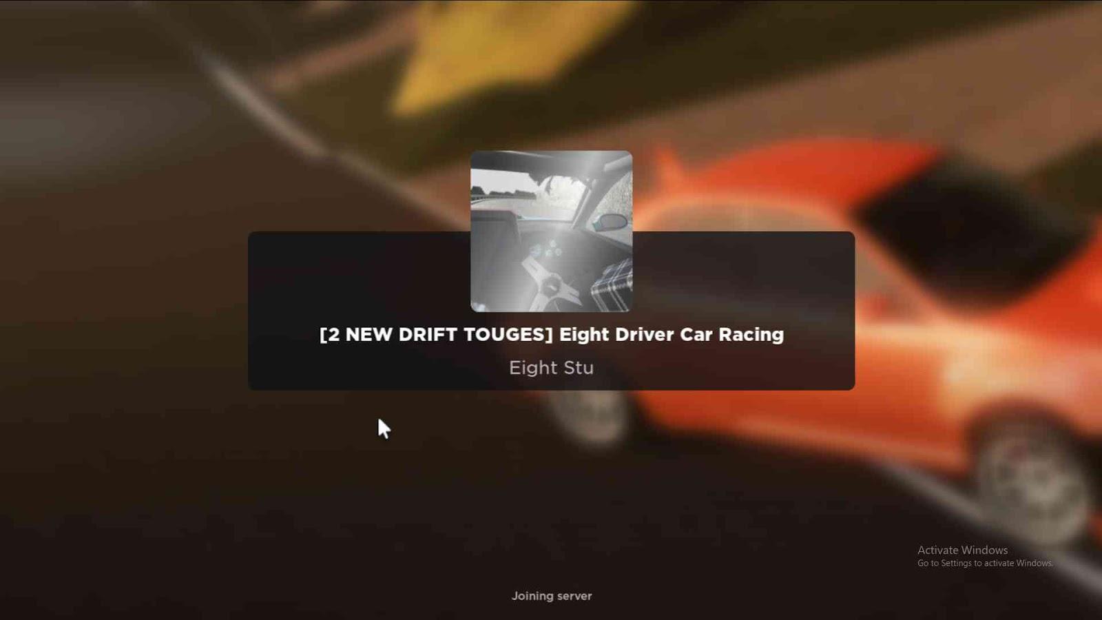 Eight Driver Car Racing