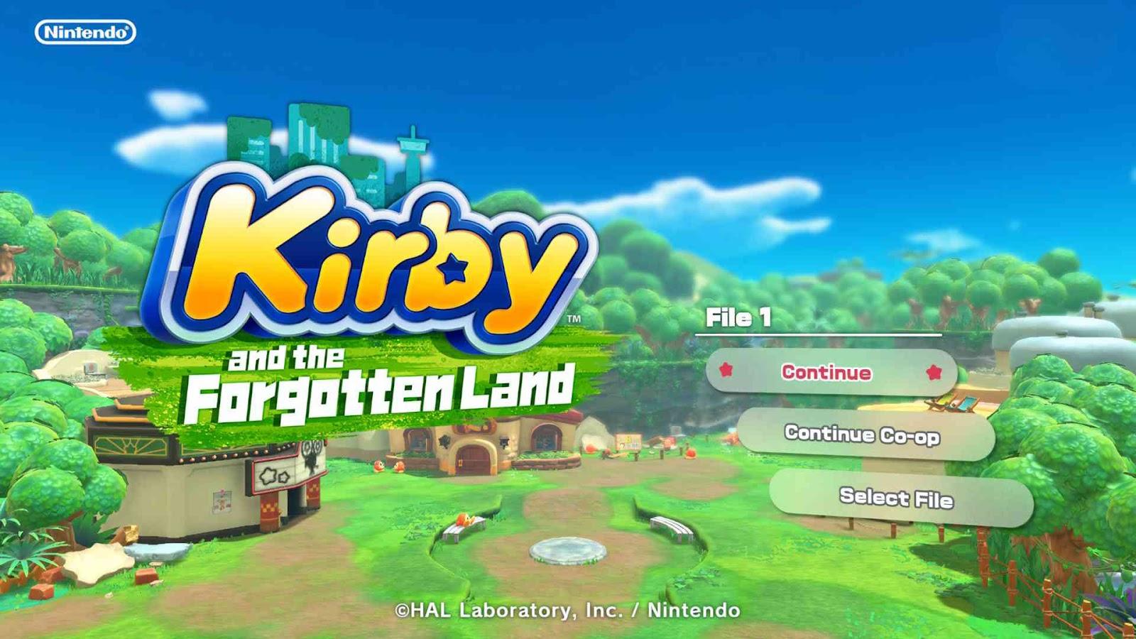 2.Kirby and the Forgotten Land