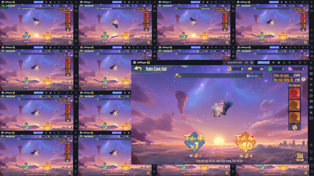 TÂY DU VNG: Cách Reroll & Cày tự động để nhận Thần Tướng khi mới vào game