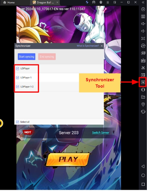 Dragon Ball Warrior เกมดราก้อนบน Idle เล่นเพลินๆ วิธี Reroll ไอดีได้เร็วขึ้น 4 เท่า บน LDPlayer9