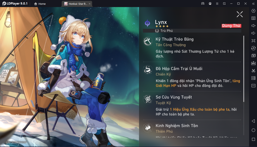 Honkai: Star Rail: Build Chuẩn Lynx - Healer Nhóm Mới Nhất