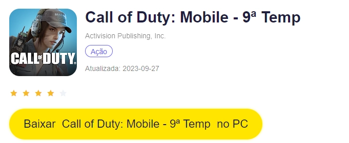 Assopre as velas! O 4° aniversário de Call of Duty: Mobile chegou com novidades!
