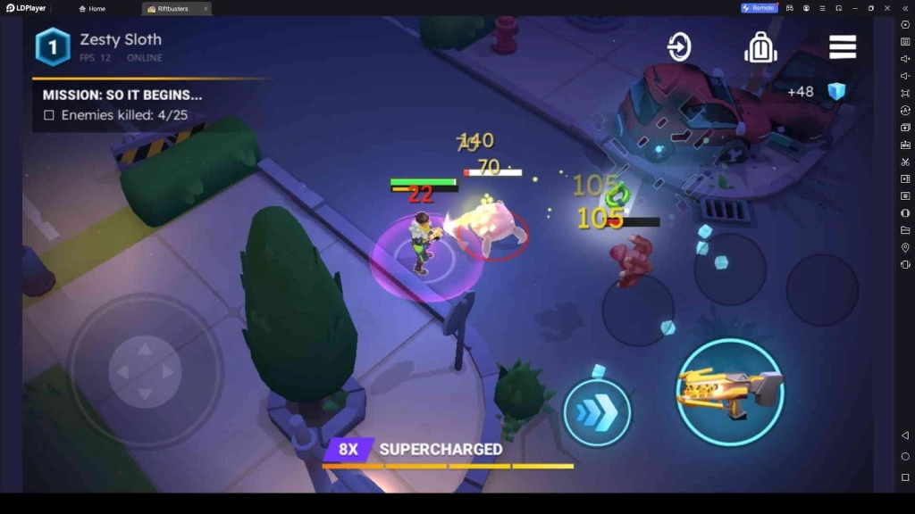 Battle Against Enemies Cooperatively 