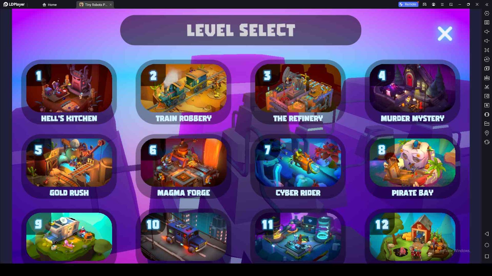 Lots of Levels to Play