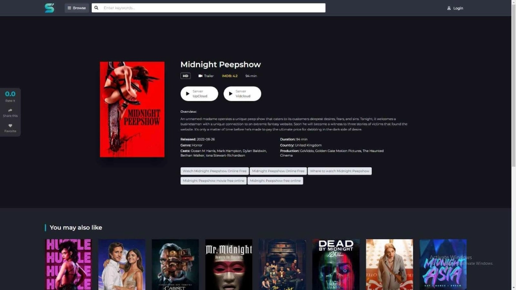 Watching Your Favorite Movies and Series from SFlix