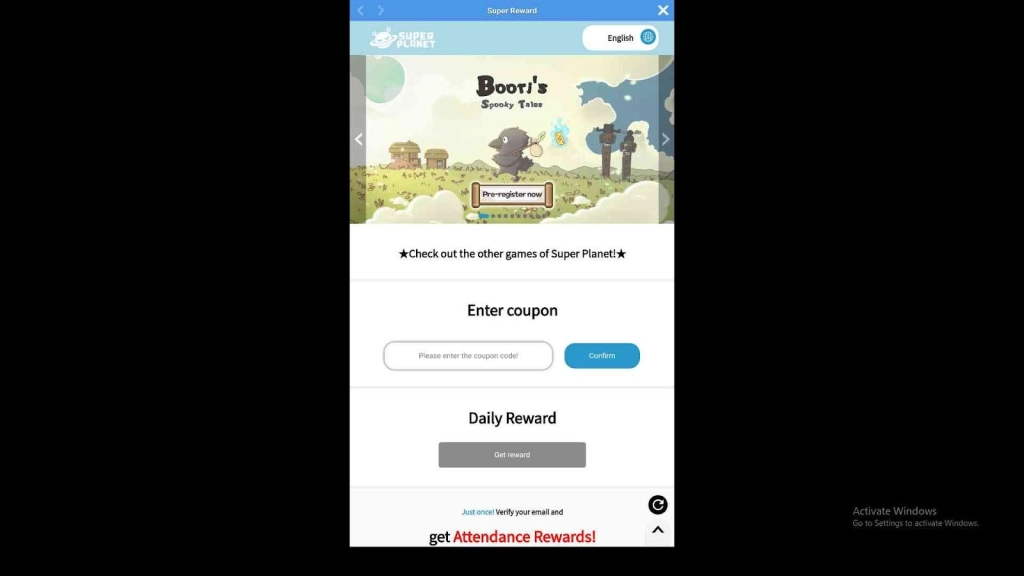 Use Boori's Spooky Tales: Idle RPG Codes