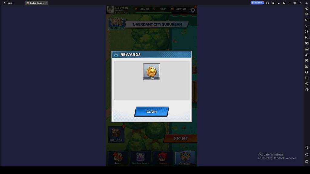 Claim AFK Rewards in Fortias Saga: Action Adventure