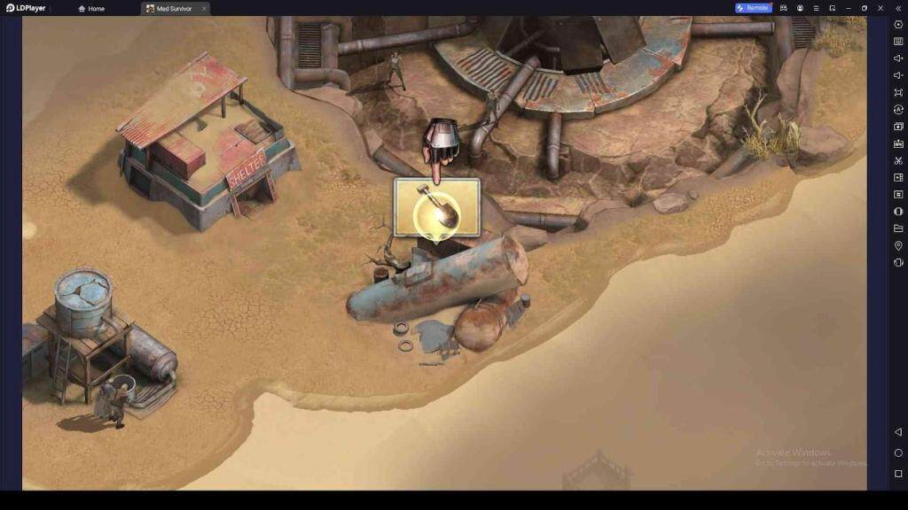 Capture the Areas and Expand the Base in Mad Survivor: Arid Warfire