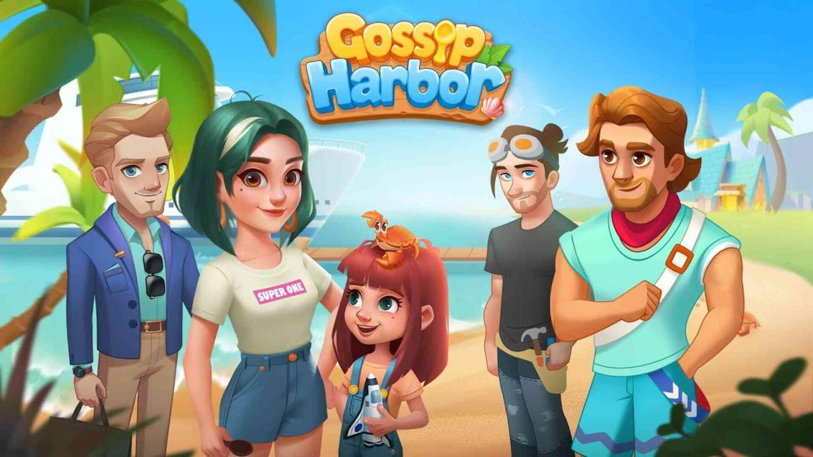 Gossip Harbor: Merge & Story