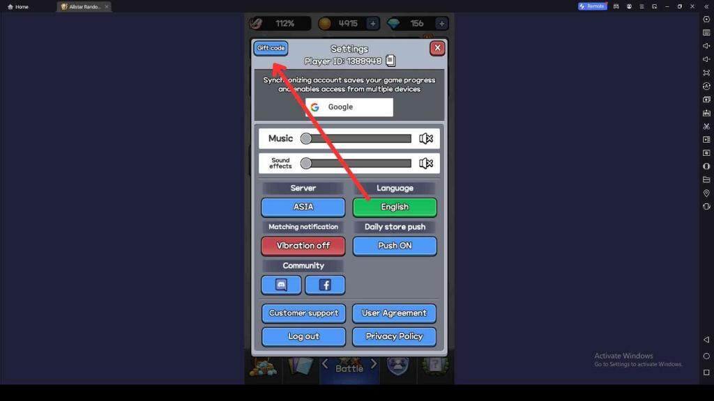 Redeeming Your Codes in All Star Random Defense