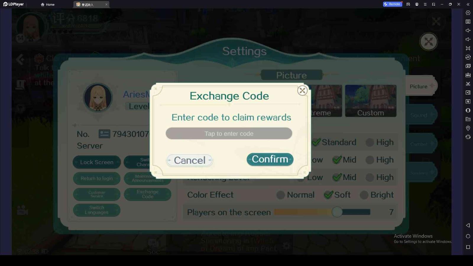 Redeeming Your Codes in Fairy Tale Traveler M