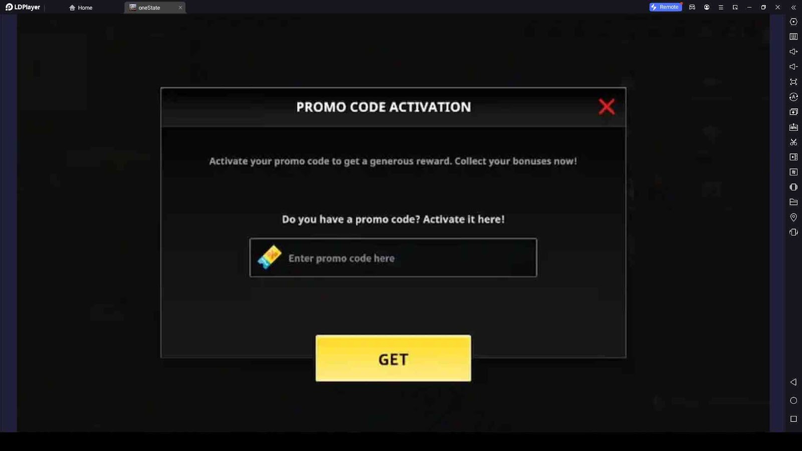 Redeeming Process for the Codes in One State RP – Life Simulator
