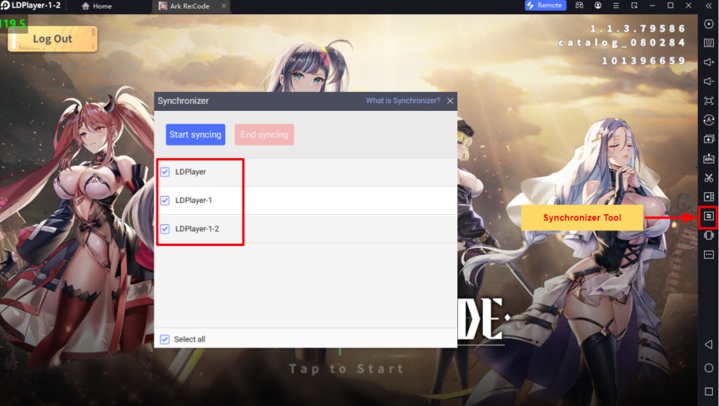 Ark Re:Code (Global) เกม R20+ ภาพสุดโหดจาก EROLABS วิธี Reroll ไอดีได้เร็วขึ้น 4 เท่า บน LDPlayer9