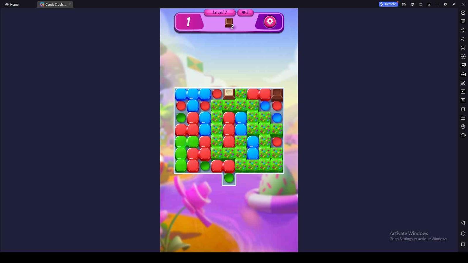 Play Candy Crush: Blast! with Limited Moves