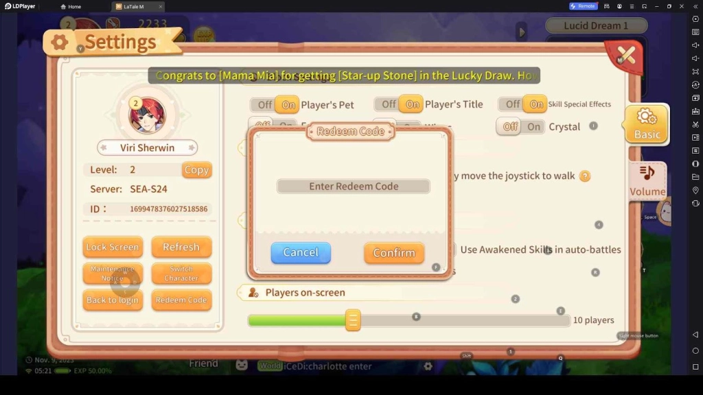 LaTale M Codes Guide for Free Rewards - 2023 November