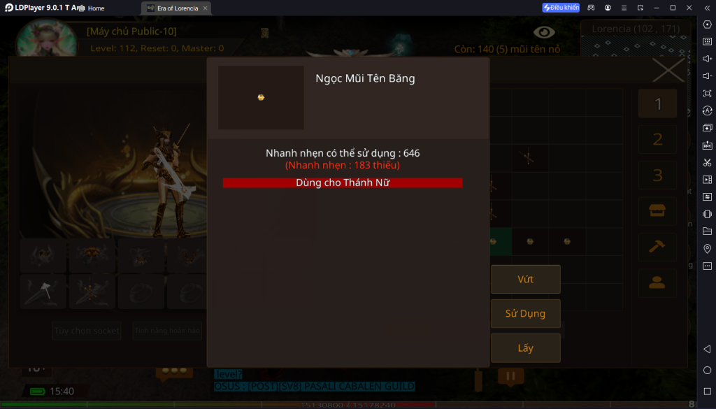 ERA OF LORENCIA: Hướng Dẫn Tân Thủ Cách Chơi Chuẩn Giai Đoạn Đầu Game