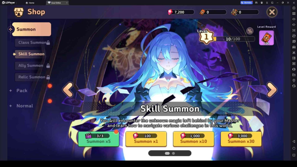 Summon the Best Skills in Soul Strike! Idle RPG