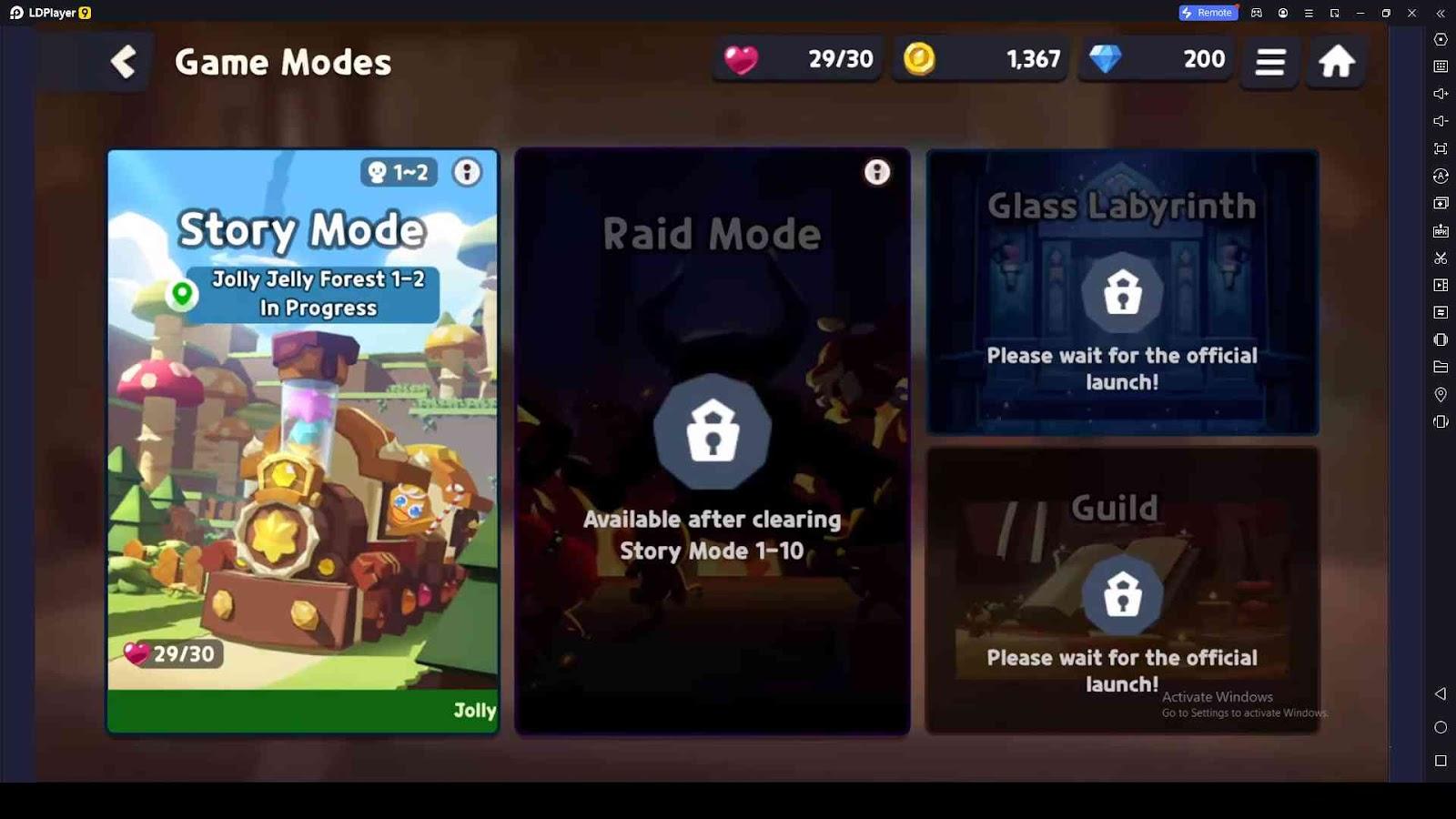 CookieRun: Tower of Adventures Game Modes