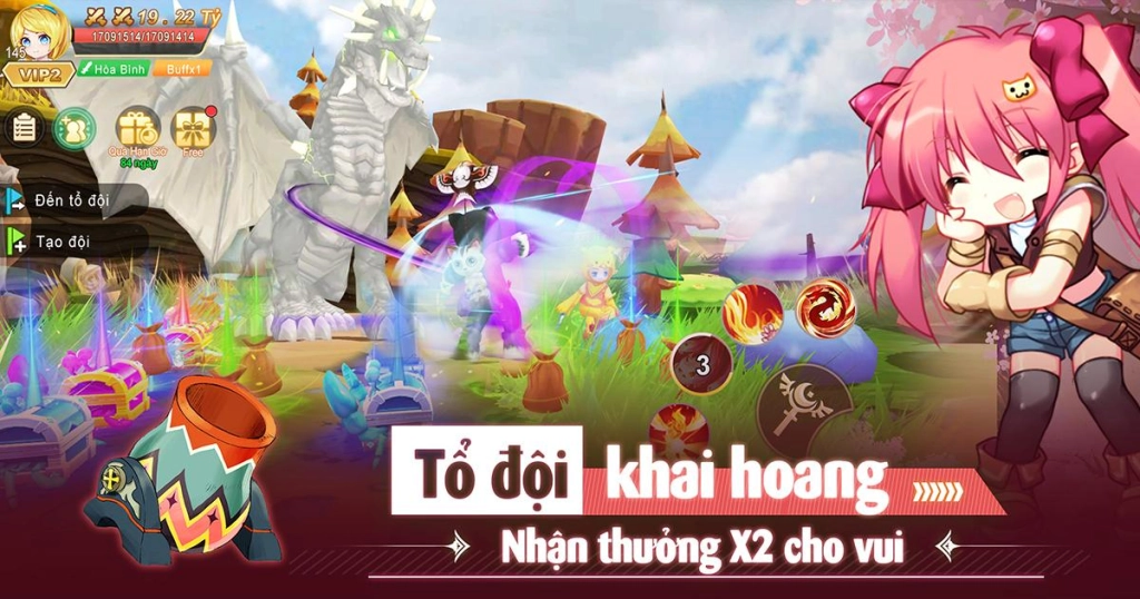 Game Phiêu Lưu Mạo Hiểm MMORPG "LUNA: Vương Quốc Ánh Trăng" chính thức ra mắt 22/03/2024!!