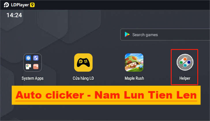 Nấm Lùn Tiến Lên: cách tự động click & chạy nhiệm vụ trên PC với giả lập LDPlayer