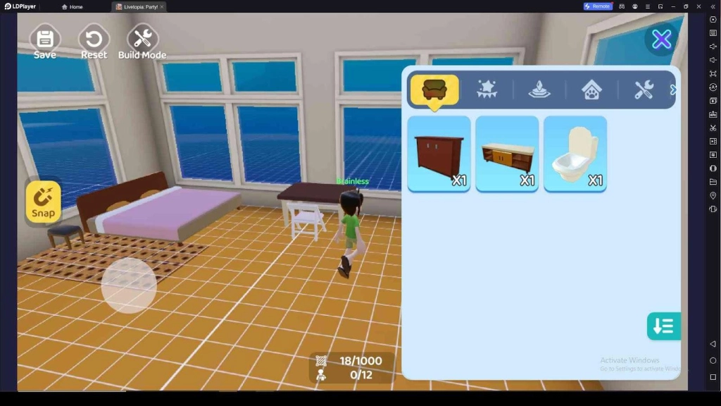 Decorate Your Livetopia: Party! Home