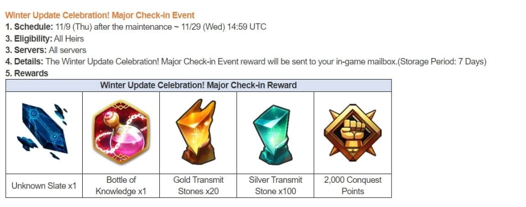 Epic Seven 2023 Winter Update Patch Guide - How To Obtain All Rewards