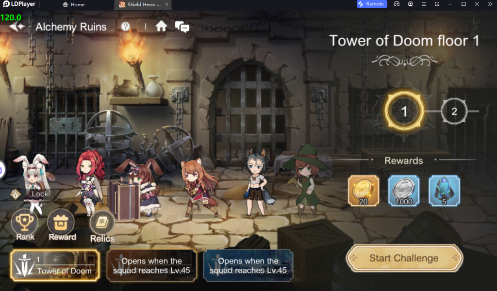 Shield Hero: RISE (Global) สอนตั้งค่าบอท&เทคนิคหาทอง ฟาร์มให้เร็วขึ้น 4 เท่า บน LDPlayer9