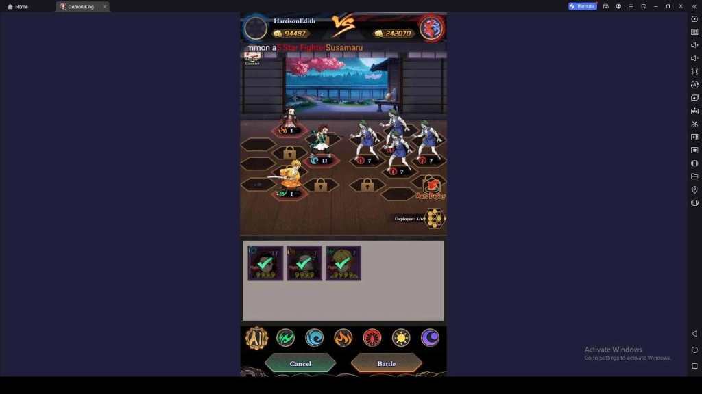 Create the Strongest Lineup