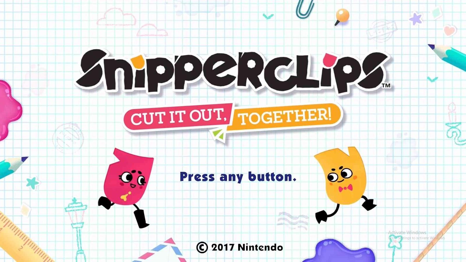 15. Snipperclips: Cut It Out Together