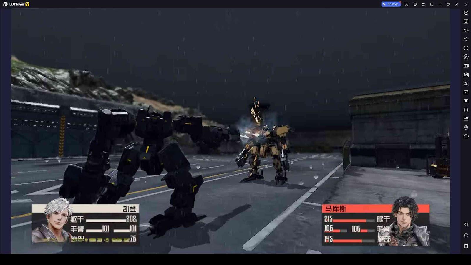 Turn-Based Battles in Mecharashi Gameplay