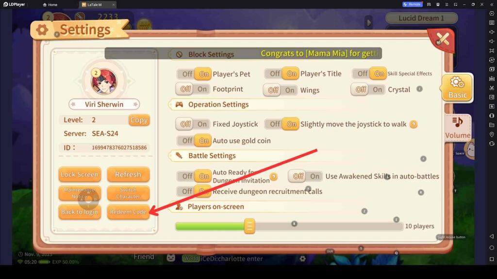LaTale M Codes Guide for Free Rewards - 2023 November