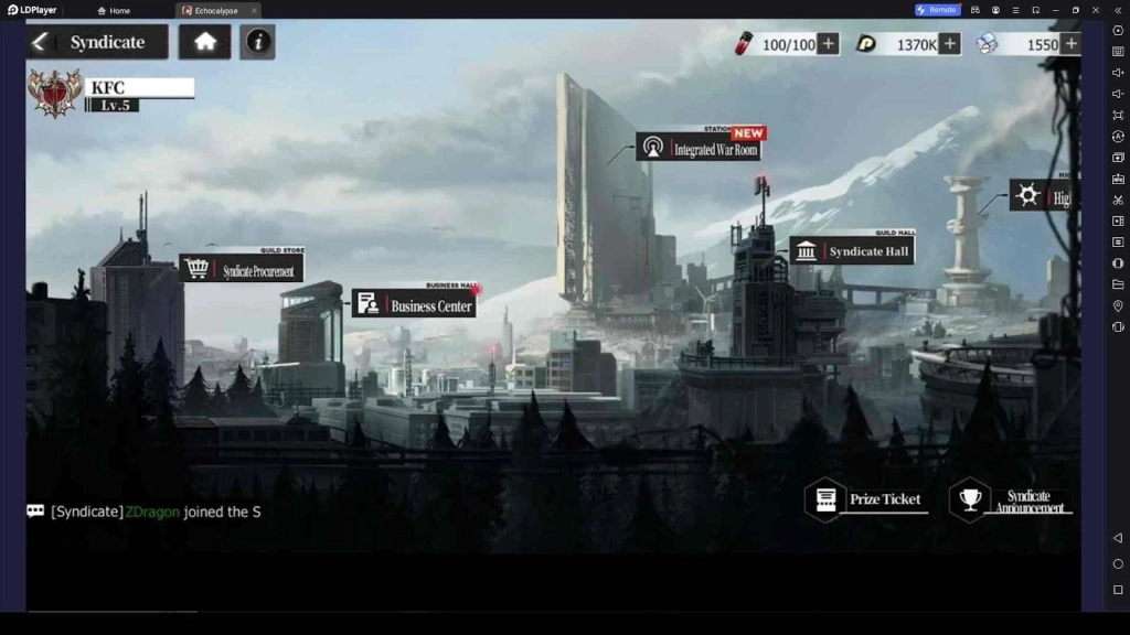 Sub-Features in Syndicate System