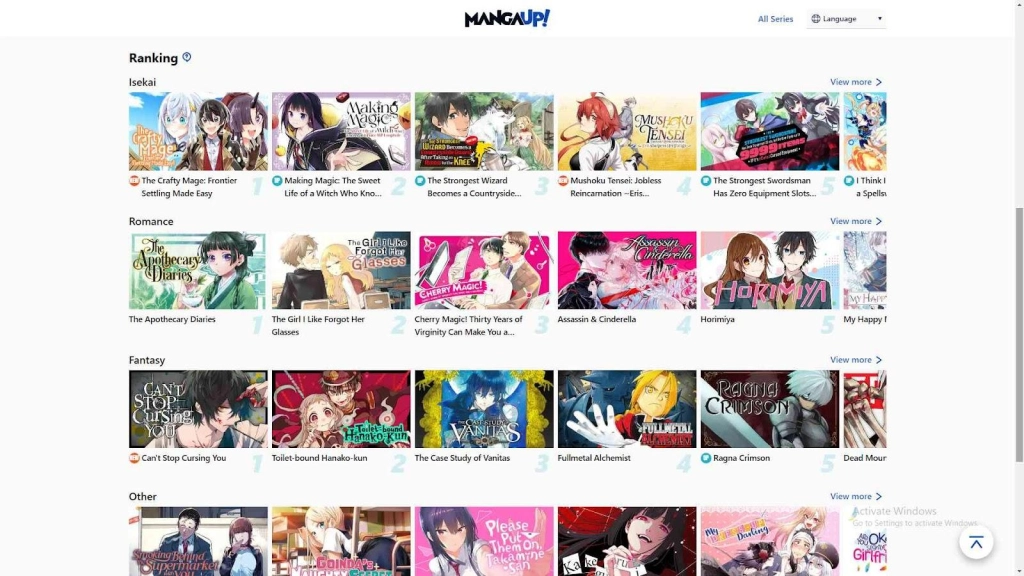 MANGA UP!