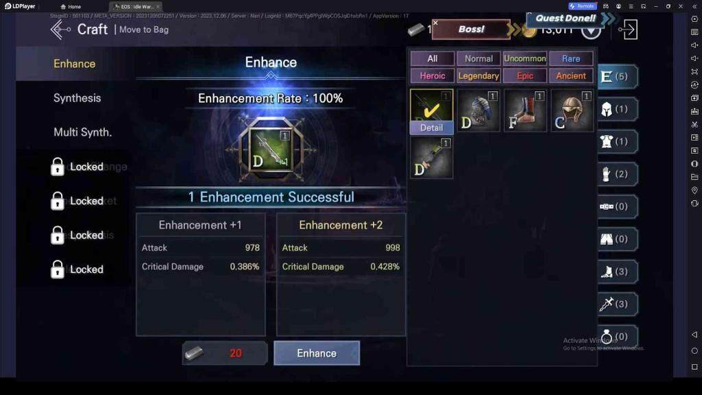 Enhance Gear