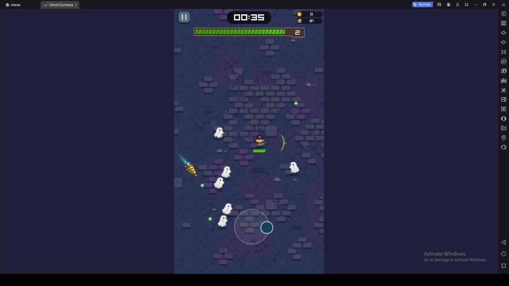 Survive on the Ghost Survivors : Pixel Hunt Battlegrounds