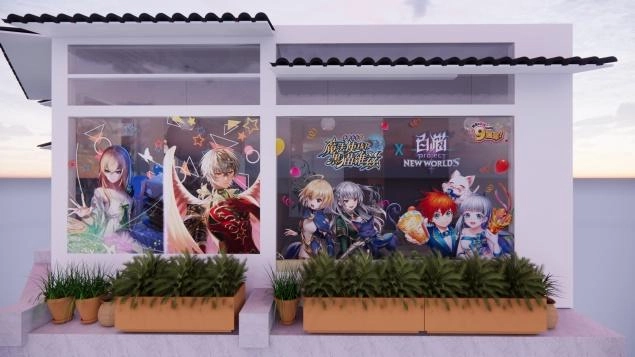 《問答RPG魔法使與黑貓維茲》x《白貓Project》9週年合作餐廳14日登場！