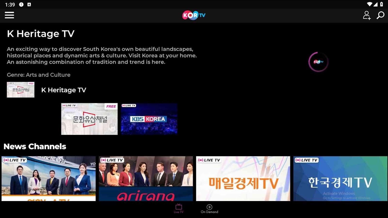9.  KORTV - Korean Entertainment 2 