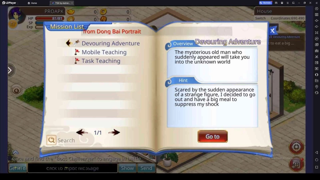 Navigating Missions