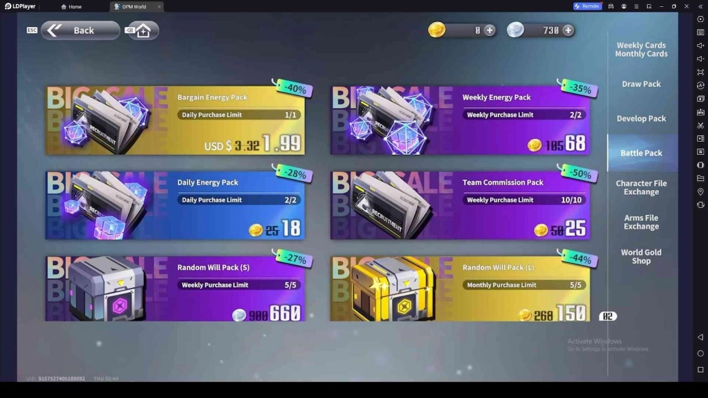 Energy Points