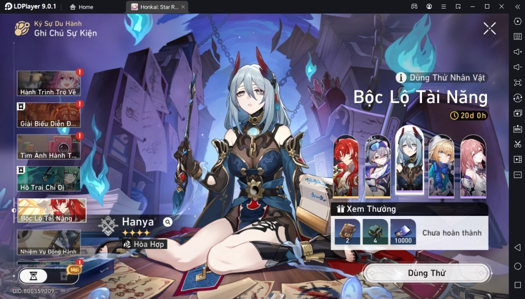 Honkai: Star Rail: Build Chuẩn Hanya - Support Mới Nhất
